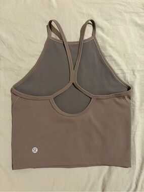 Lululemon Align T racer top Olive crop shirt